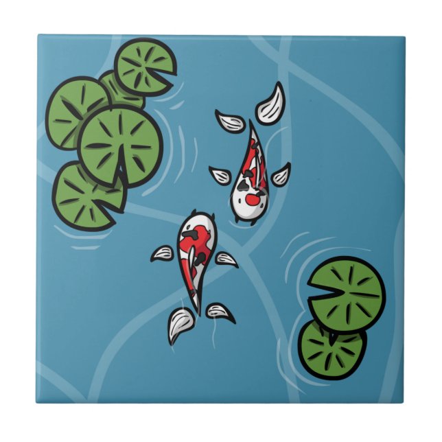 Azulejo Fuku y Heiwa (Frente)