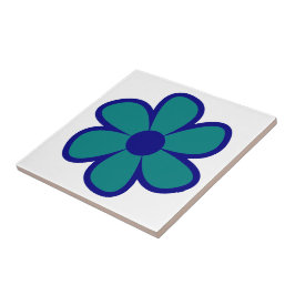 Azulejo Fun Funky 60 Retro Flor de los 70