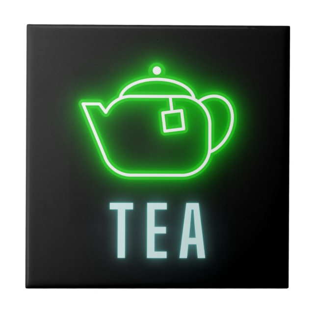 Azulejo Fun Neon Teapot (Frente)