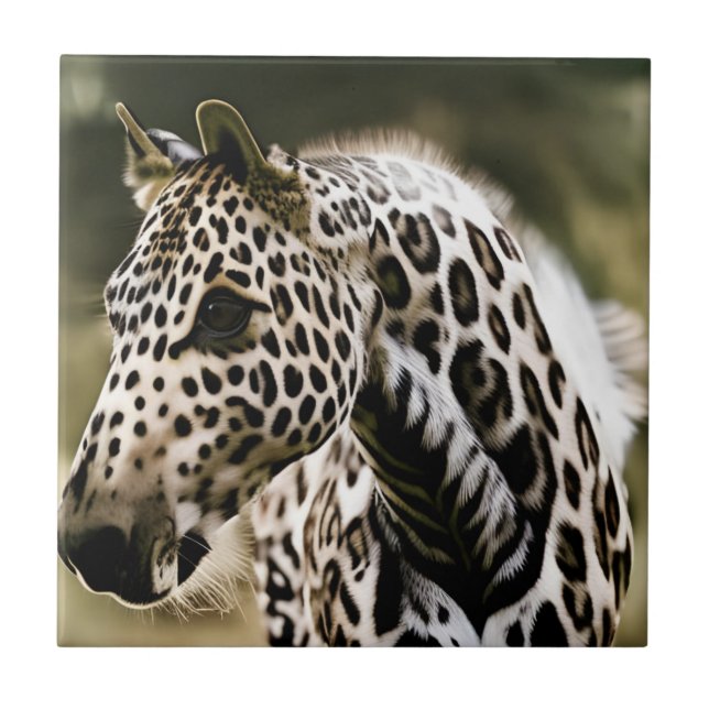 Azulejo Funny Leopard Appaloosa Ceramic Tile (Frente)
