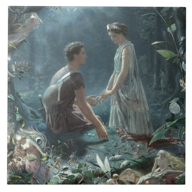 Azulejo Furries: El sueño de Shakespeare de una noche de v (Frente)