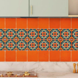 Azulejo Fusión Floral Moderna Mexicana Española