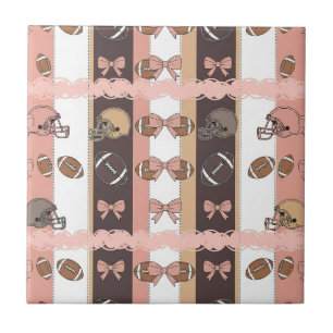 Azulejo Fútbol Coquette Arco Iris Patrón Leopardo (6)