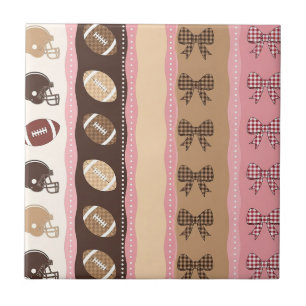 Azulejo Fútbol Coquette con estampado de leopardo (10)
