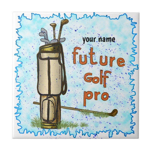 Azulejo Futuro Golf Pro (Frente)