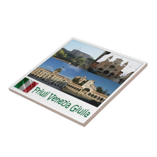 Azulejo FVG003 FRIULI VENEZIA GIULIA, Italia,