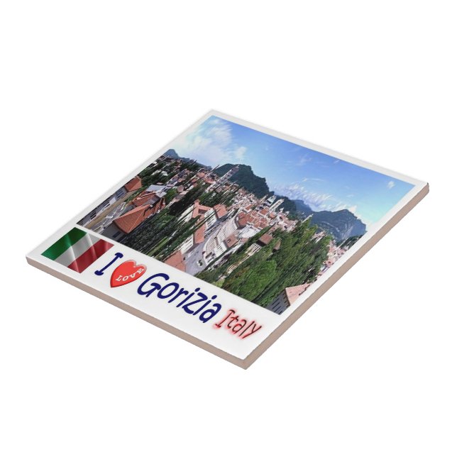 Azulejo FVG005 GORIZIA I Love, Italia, (Lado)