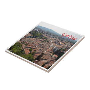 Azulejo FVG006 GORIZIA, Panorama, Italia,