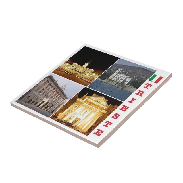 Azulejo FVG013 TRIESTE, Mosaic, Italia, (Lado)