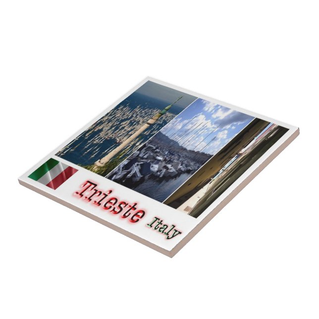 Azulejo FVG018, TRIESTE, Mosaic, Italia, (Lado)