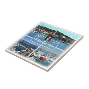 Azulejo FVG032 MUGGIA, Mosaico, Italia,