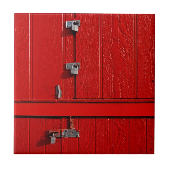 Azulejo Gabinete rojo (Frente)