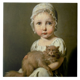 Azulejo Gabrielle Arnault (1811-72) 1813 (aceite en lona)