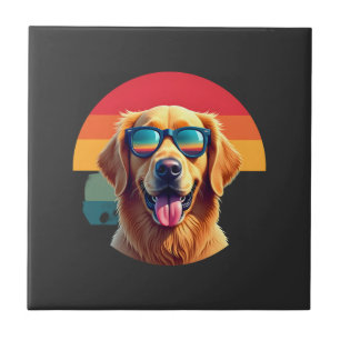Azulejo Gafas de sol para niños y niñas Retriever Dorado P