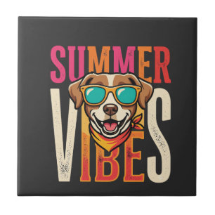 Azulejo Gafas de sol para perros Summer Vibes