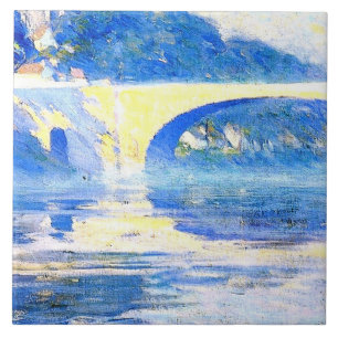 Azulejo Gagnon - Temprano de la mañana, Pont de l'Arche