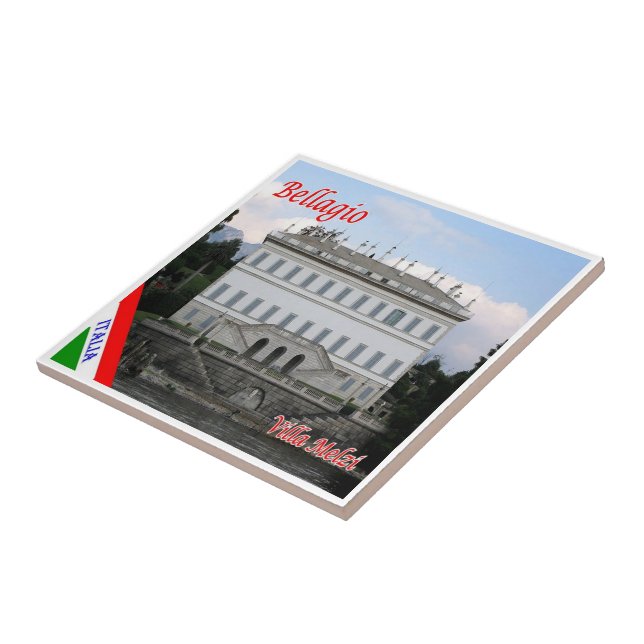 Azulejo GAL001 BELLAGIO, Lago Mayor, Italia, (Lado)