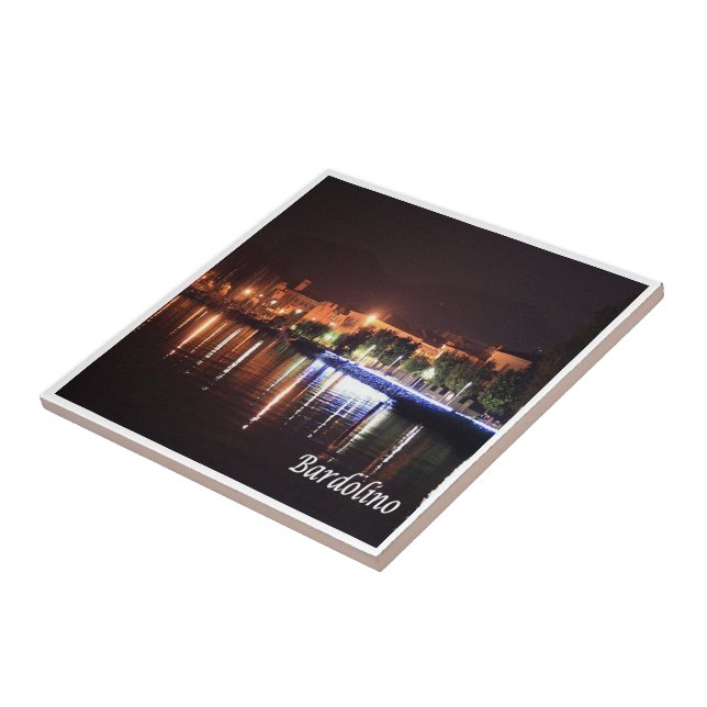 Azulejo GAL006 BARDOLINO, Lago de Garda, Italia, (Lado)