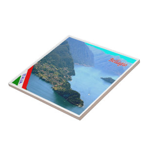 Azulejo GAL016 BELLAGIO, Lago Como, Italia,