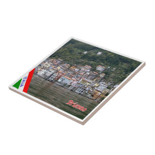 Azulejo GAL021 BRIENNO, Lago Como, Italia,