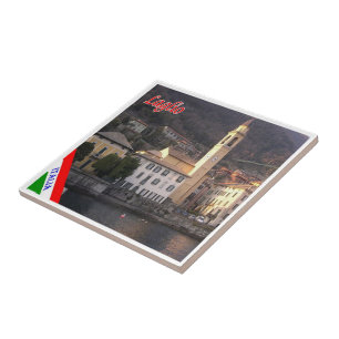 Azulejo GAL056 LAGLIO, Lago Como, Italia,