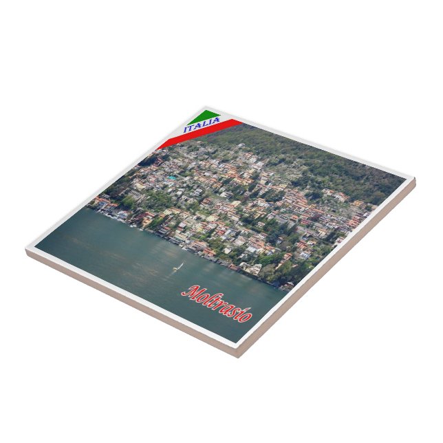 Azulejo GAL090 MOLTRASIO, Lago Como, Italia, (Lado)