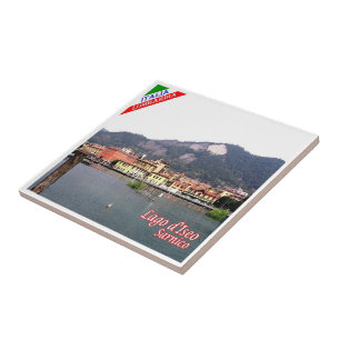 Azulejo GAL107 SARNICO, Lago Iseo, Italia, Fridge