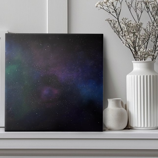 Azulejo Galaxia de la Nebulosa Velo Celeste Campo Estelar  (Subido por el creador)