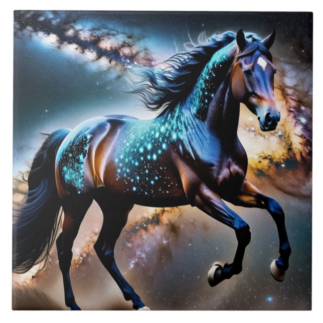 Azulejo Galaxia de las Estrellas Azules (Frente)