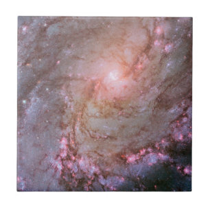 Azulejo Galaxia espiral M83, Ablaze Con Formación Estrella