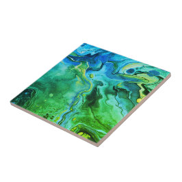 Azulejo Galaxia líquida 5