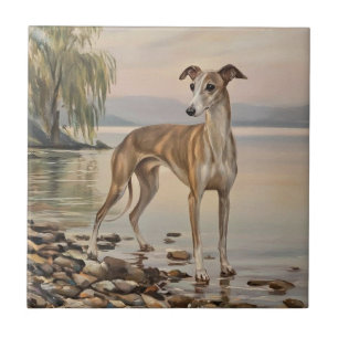 Azulejo Galgo Italiano