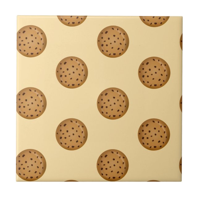 Azulejo Galleta de chocolate chip  (Frente)