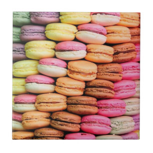 Azulejo Galletas Macarons Lindas Raras y Coloridas