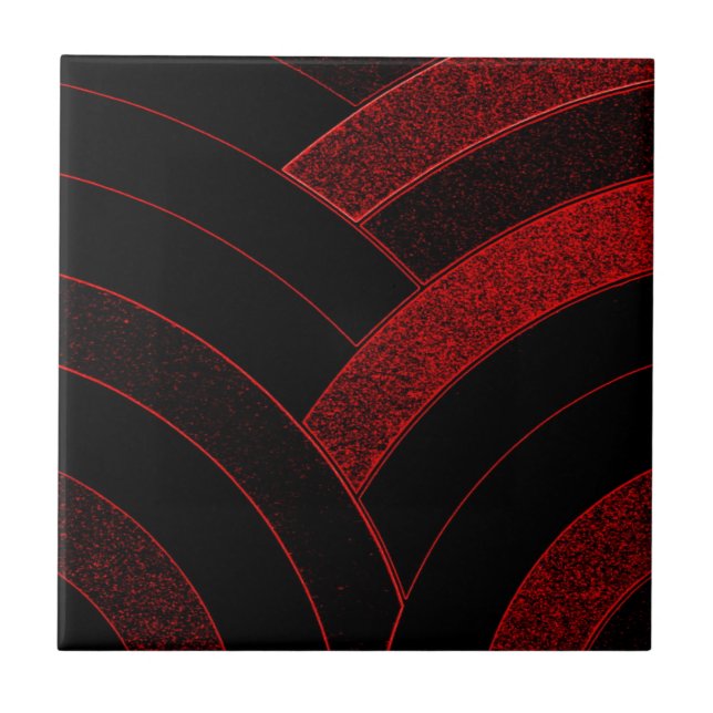 Azulejo galones contemporáneos sofisticados elegantes (Frente)