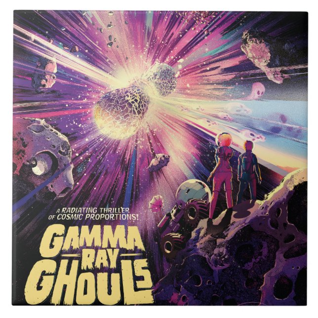 Azulejo Gamma Ray Burst Pulsars Kilonova Colisión cósmica (Frente)