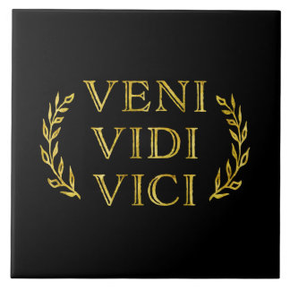 Azulejo Ganador divertido del juego de Veni Vidi Vici