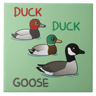 Azulejo Ganso del pato del pato