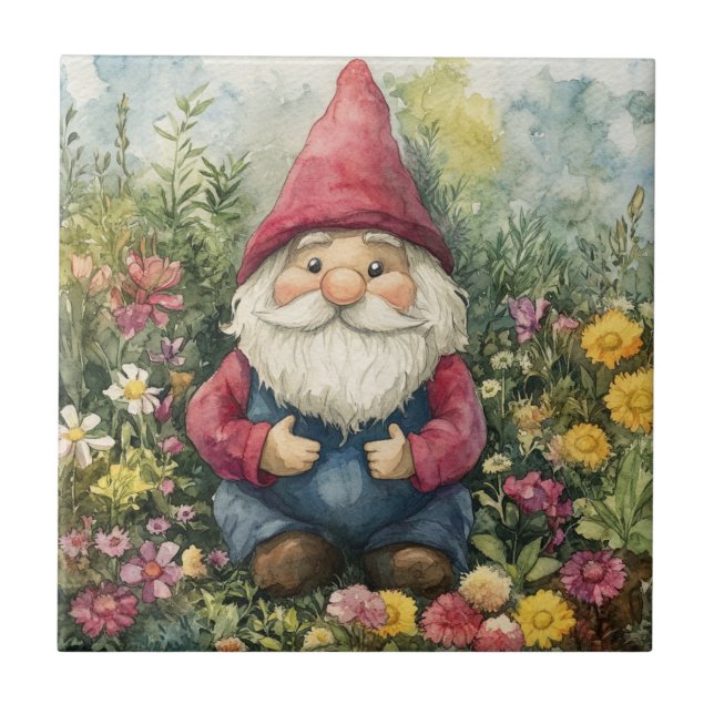 Azulejo Garden Gnome (Frente)