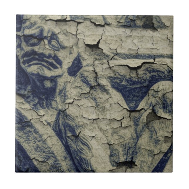 Azulejo gargoyle gótico de la estatua de la catedral de (Frente)