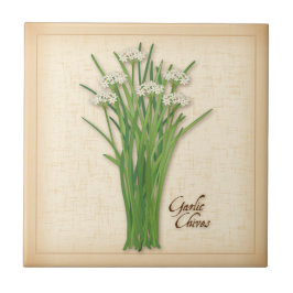 Azulejo Garlic Chives Herb