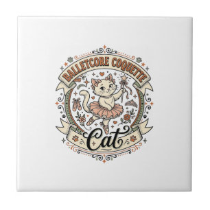 Azulejo Gata Coqueta Balletcore Gata Coqueta Balletcore Vi