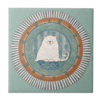 Azulejo Gatería de Gatos Azul Terracota Aqua Verde Azul Cl