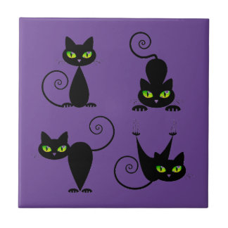 Azulejo Gatitos traviesos