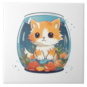 Azulejo Gato Culpable