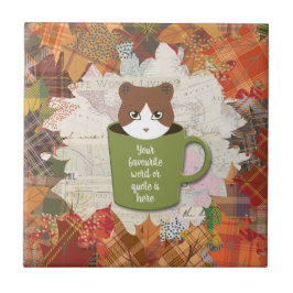 Azulejo Gato de caída rota