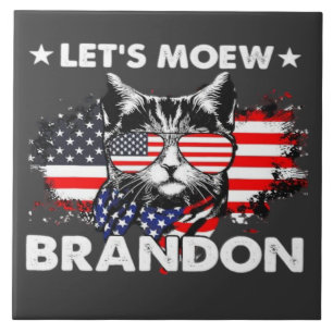 Azulejo Gato deja que maúlle 