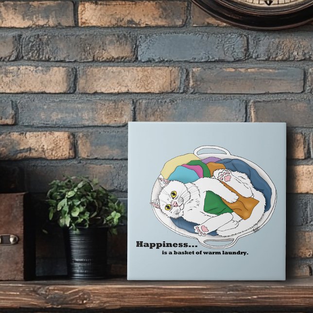 Azulejo Gato del día de lavado (Subido por el creador)