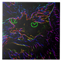Gato Neon Glow