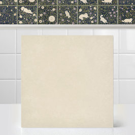 Azulejo Gato Persa William Morris Dosel Enramada Crema